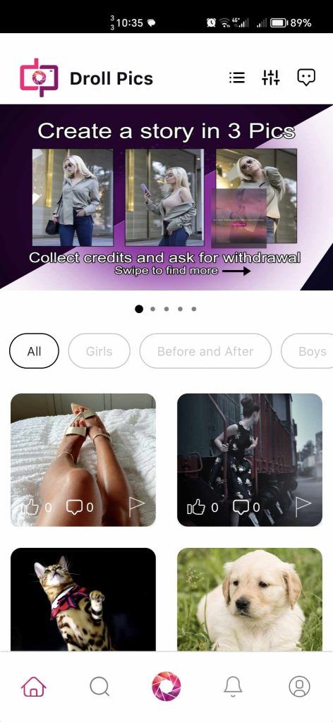 Become My Partner in Droll Pics The £1 Million App