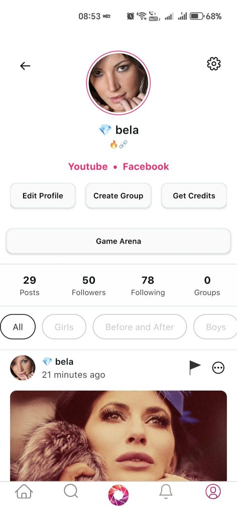social challenge game